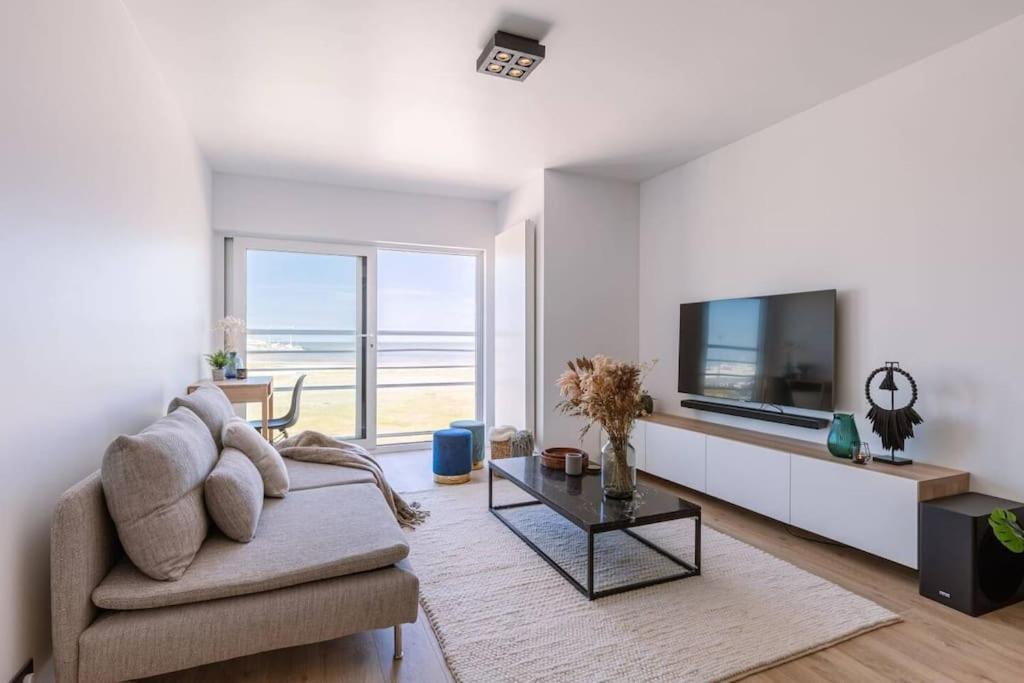Cozy Apartment With Beautiful Seaview Knokke-Heist Ngoại thất bức ảnh